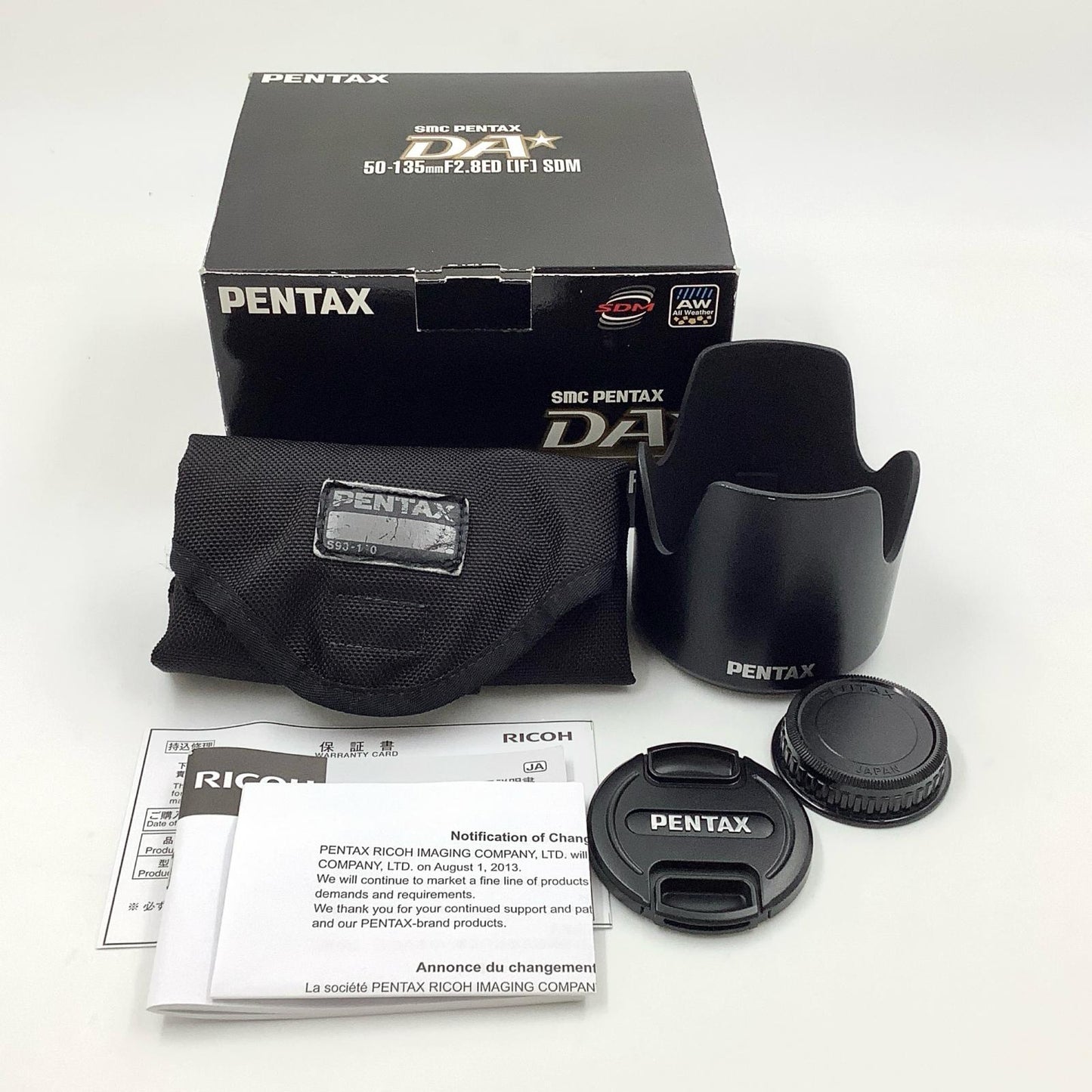 【最速発送】PENTAX smc PENTAX-DA★ 50-135mmF2.8ED[IF] SDM【難有】