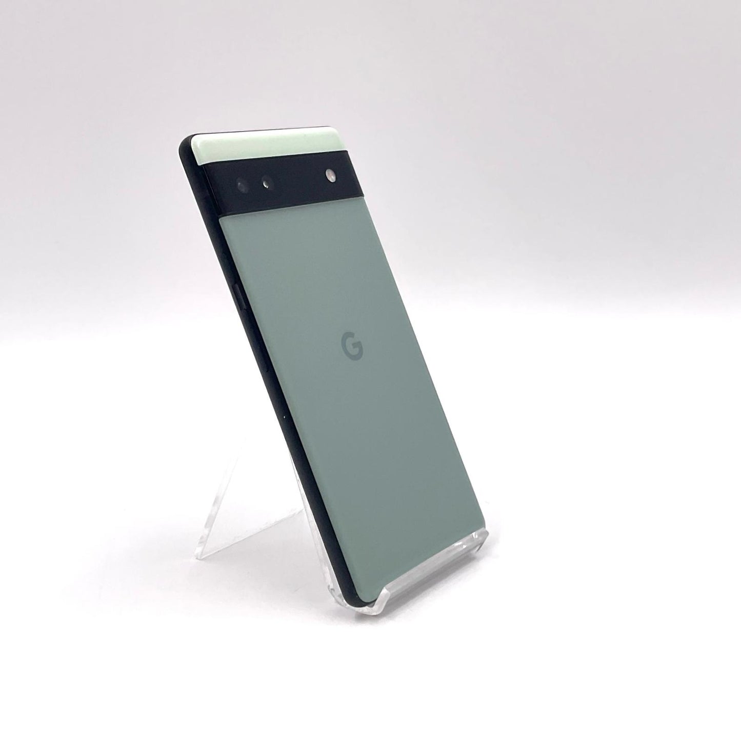 【全額返金保証】【最速発送】Google Pixel 6a 128GB Sage au GB17L 白ロム 動作確認済