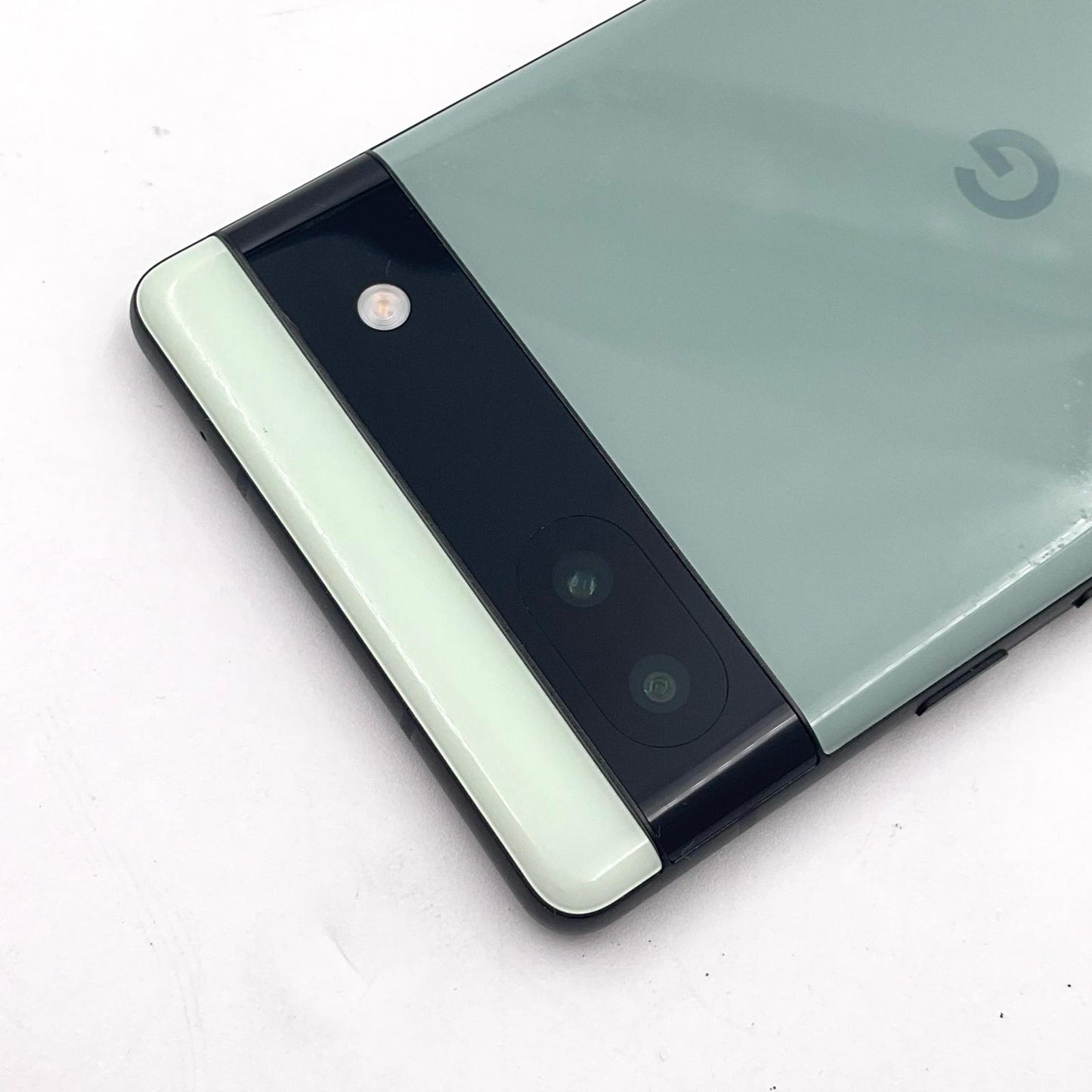 【全額返金保証】【最速発送】Google Pixel 6a 128GB Sage au GB17L 白ロム 動作確認済
