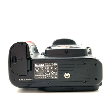 【最速発送】Nikon デジタル一眼 D80 ボディ ブラック【難有】