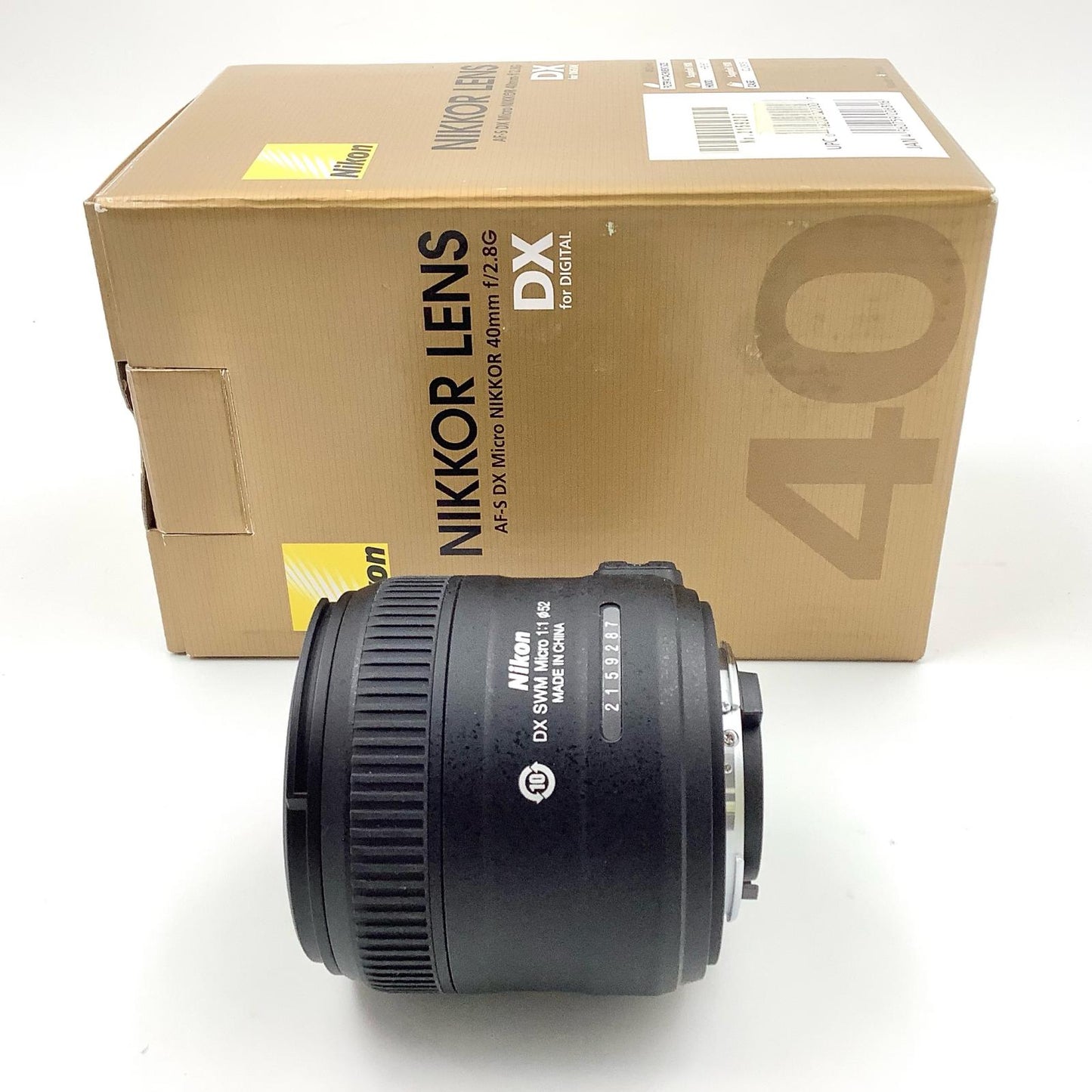 【全額返金保証】【最速発送】Nikon AF-S DX Micro NIKKOR 40mm f/2.8G 美品 動作確認済