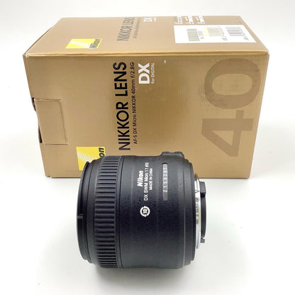 【全額返金保証】【最速発送】Nikon AF-S DX Micro NIKKOR 40mm f/2.8G 美品 動作確認済