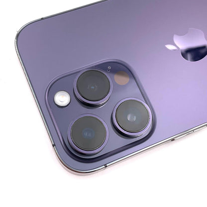 【全額返金保証】【最速発送】Apple iPhone iPhone 14 Pro 256GB ディープパープル SIMフリー 白ロム 動作確認済 81%