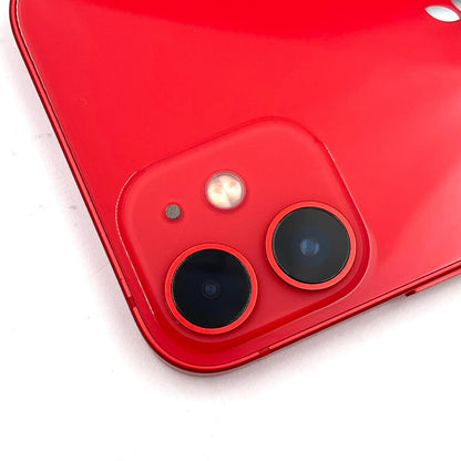 【全額返金保証】【最速発送】Apple iPhone iPhone 12 mini 64GB (PRODUCT)RED Softbank 白ロム 美品 動作確認済 91%