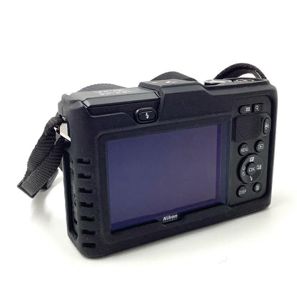 【全額返金保証】【最速発送】Nikon デジタル一眼 Nikon 1 AW1 防水ズームレンズキット [ブラック] ブラック 美品 動作確認済