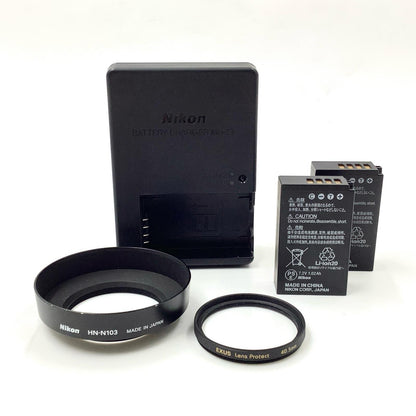 【全額返金保証】【最速発送】Nikon デジタル一眼 Nikon 1 AW1 防水ズームレンズキット [ブラック] ブラック 美品 動作確認済