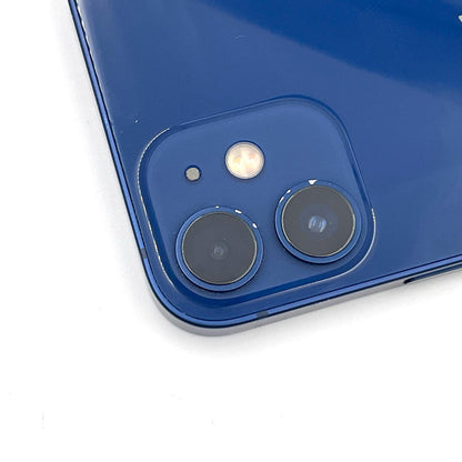 【全額返金保証】【最速発送】Apple iPhone iPhone 12 mini 128GB ブルー SIMフリー 白ロム 動作確認済 85%