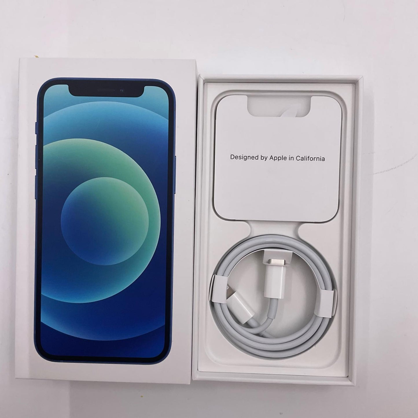 【全額返金保証】【最速発送】Apple iPhone iPhone 12 mini 128GB ブルー SIMフリー 白ロム 動作確認済 85%