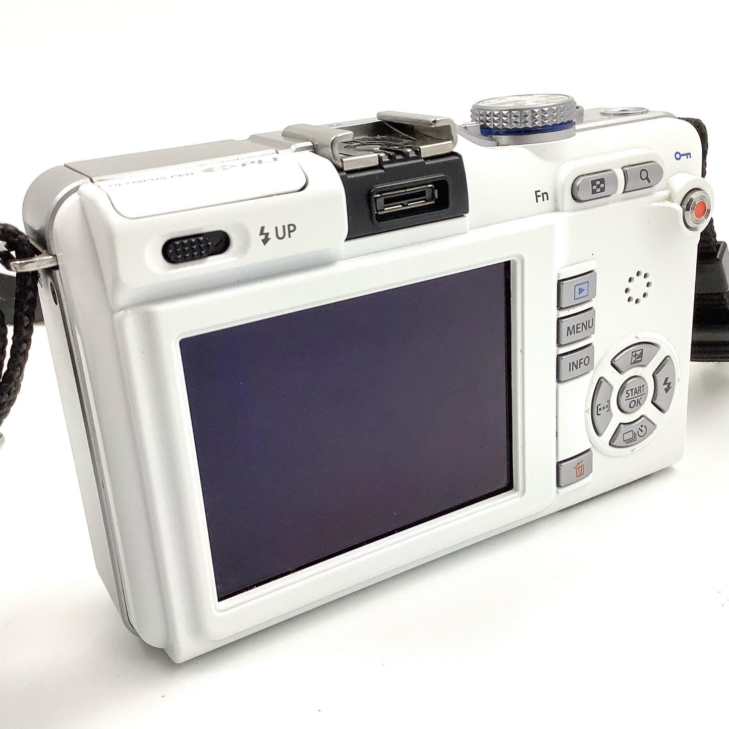 【全額返金保証】【最速発送】OLYMPUS デジタル一眼 オリンパス・ペン Lite E-PL1 ボディ ホワイト 動作確認済