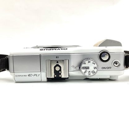 【全額返金保証】【最速発送】OLYMPUS デジタル一眼 オリンパス・ペン Lite E-PL1 ボディ ホワイト 動作確認済