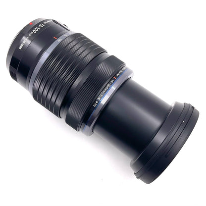 【全額返金保証】【最速発送】OLYMPUS M.ZUIKO DIGITAL ED 12-100mm F4.0 IS PRO 美品 動作確認済