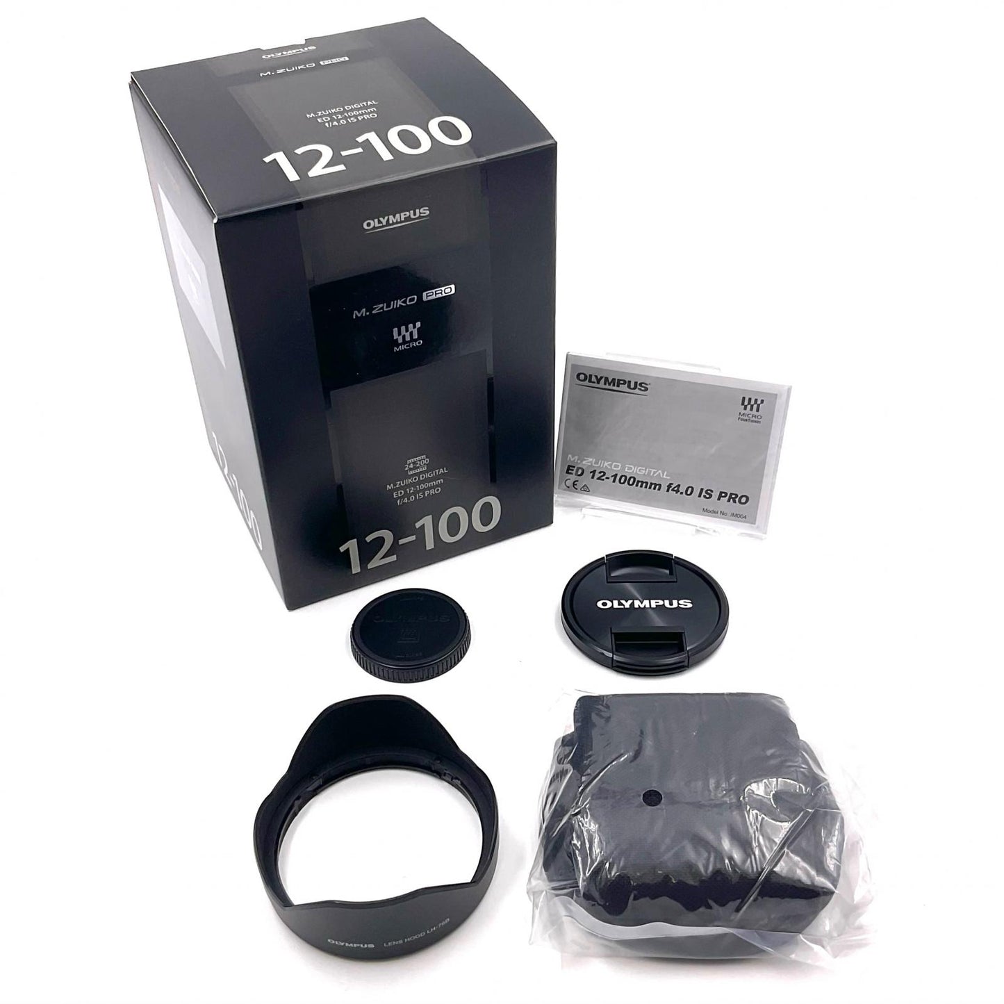 【全額返金保証】【最速発送】OLYMPUS M.ZUIKO DIGITAL ED 12-100mm F4.0 IS PRO 美品 動作確認済