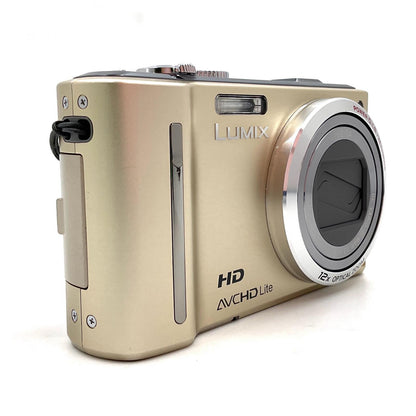 【最速発送】Panasonic コンパクトデジタルカメラ LUMIX DMC-TZ10 ゴールド【難有】