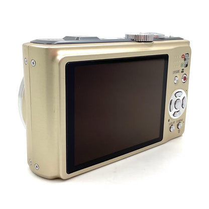 【最速発送】Panasonic コンパクトデジタルカメラ LUMIX DMC-TZ10 ゴールド【難有】