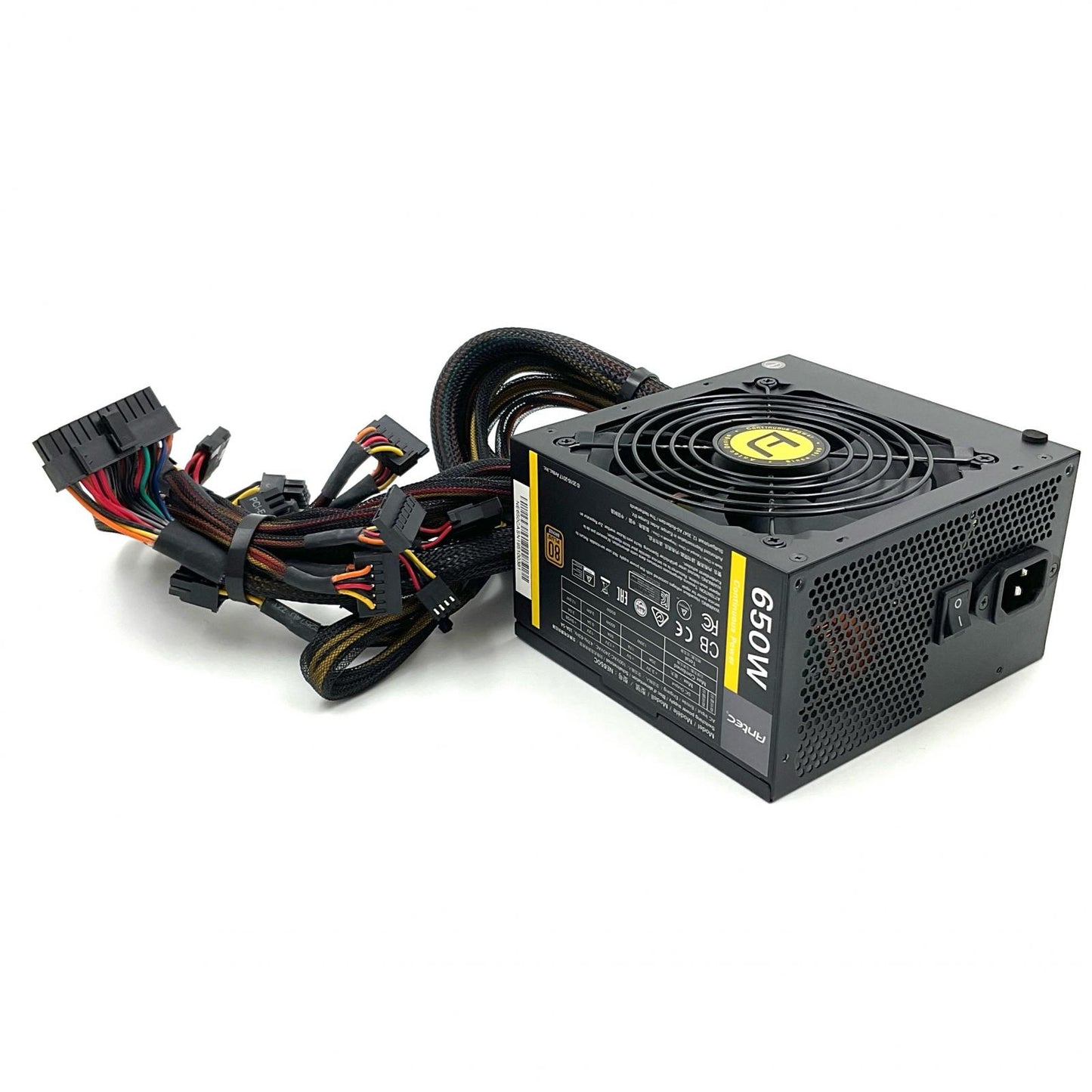 【全額返金保証】【最速発送】Antec 電源ユニット NE650C 動作確認済
