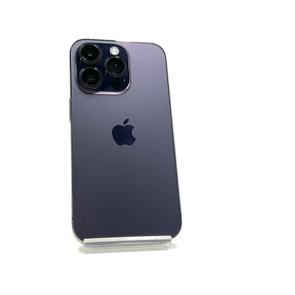 【全額返金保証】【最速発送】Apple iPhone iPhone 14 Pro 128GB ディープパープル docomo 白ロム 動作確認済 84%