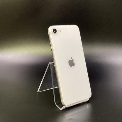 【全額返金保証】【最速発送】Apple iPhone iPhone SE（第3世代） 64GB スターライト SIMフリー 白ロム 動作確認済 79%
