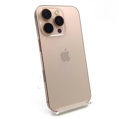 【全額返金保証】【最速発送】Apple iPhone iPhone 16 Pro 256GB デザートチタニウム SIMフリー 白ロム 超美品 動作確認済 98%