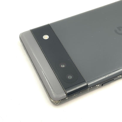 【最速発送】Google Pixel 6a 128GB チャコール Softbank GB17L 白ロム【難有】