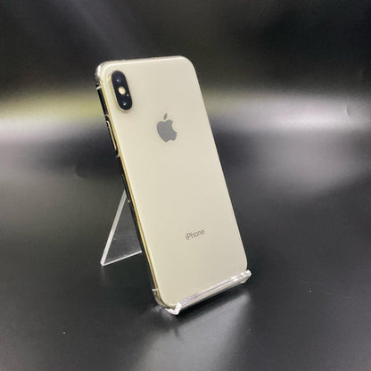 【全額返金保証】【最速発送】Apple iPhone iPhone X 256GB シルバー au 白ロム 動作確認済 79%
