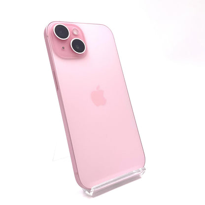 【全額返金保証】【最速発送】Apple iPhone iPhone 15 128GB ピンク au 白ロム 美品 動作確認済 88%