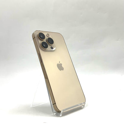 【全額返金保証】【最速発送】Apple iPhone iPhone 13 Pro 128GB ゴールド Softbank 白ロム 動作確認済 86%
