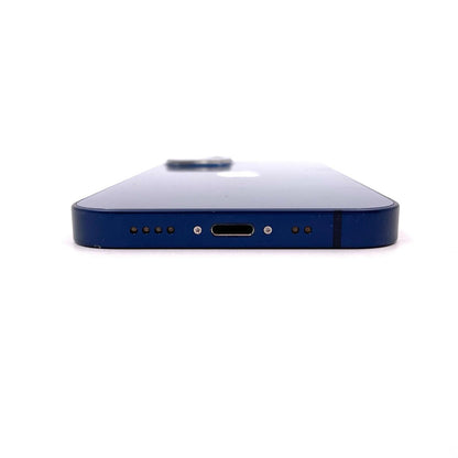 【全額返金保証】【最速発送】Apple iPhone iPhone 12 mini 64GB ブルー Softbank 白ロム 動作確認済 77%