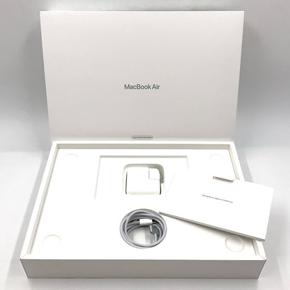 【全額返金保証】【最速発送】Apple MacBook Air 13.6インチ 2022 Apple M2 8GB SSD 256GB シルバー 100% 超美品 動作確認済