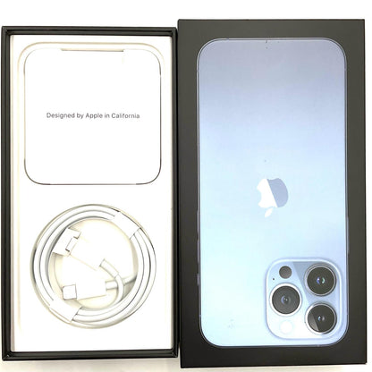 【全額返金保証】【最速発送】Apple iPhone iPhone Pro 13 Pro 256GB シエラブルー au 美品 動作確認済 89%