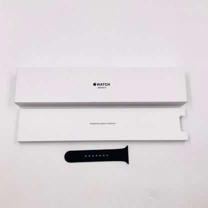 【全額返金保証】【最速発送】Apple Watch Series 3 アルミニウム 42mm GPS 98% 動作確認済