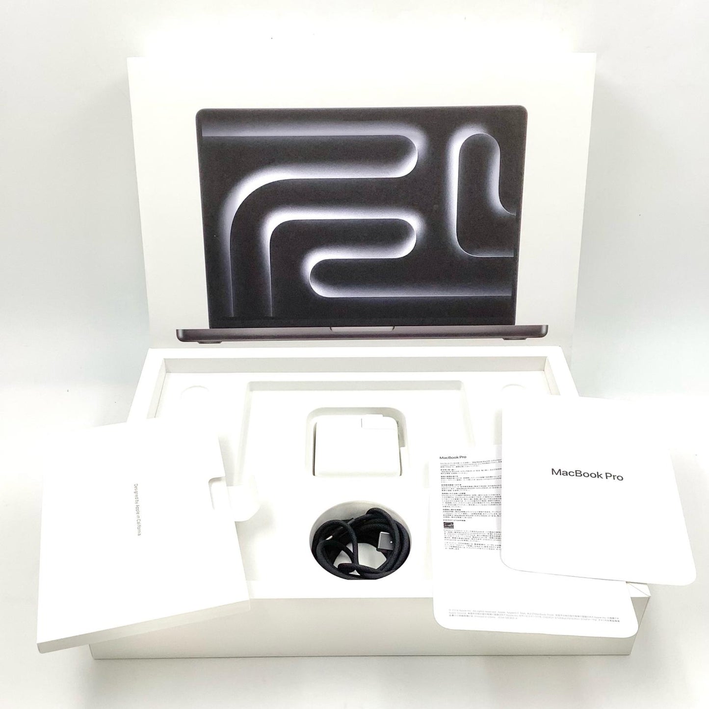 【全額返金保証】【最速発送】Apple MacBook Pro 14インチ 2024 Apple M4 16GB SSD 512GB スペースブラック 100% 超美品 動作確認済