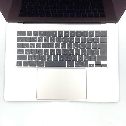 【全額返金保証】【最速発送】Apple MacBook Air 15.3インチ 2023 Apple M2 8GB SSD 256GB スターライト 100% 美品 動作確認済