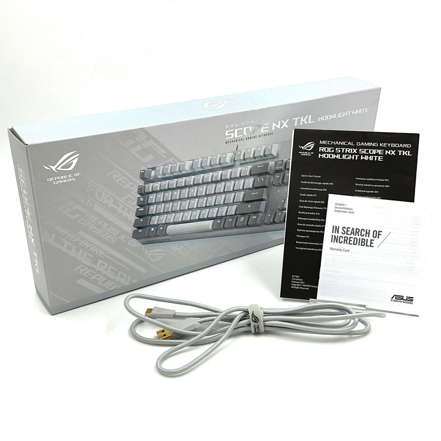 【全額返金保証】【最速発送】ASUS SCOPE NX TKL X806 STRIX SCOPE NX TKL ML/NXRD/JP 動作確認済