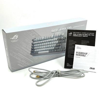【全額返金保証】【最速発送】ASUS SCOPE NX TKL X806 STRIX SCOPE NX TKL ML/NXRD/JP 動作確認済