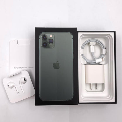 【全額返金保証】【最速発送】Apple iPhone Pro 11 Pro 512GB ミッドナイトグリーン 白ロム 美品 動作確認済 87%