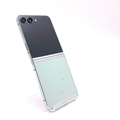 【全額返金保証】【最速発送】SAMSUNG Galaxy Z Flip5 256GB ミント au SCG23 動作確認済