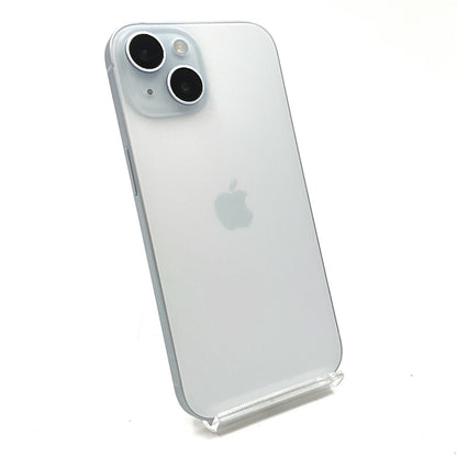 【全額返金保証】【最速発送】Apple iPhone iPhone 15 128GB ブルー 楽天モバイル 白ロム 美品 動作確認済 90%
