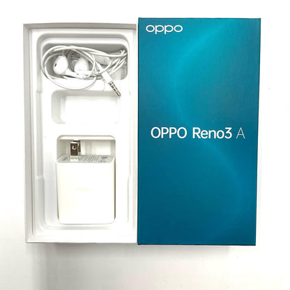 【全額返金保証】【最速発送】OPPO Reno 3 A 128GB ホワイト 楽天モバイル CPH2013 白ロム 動作確認済