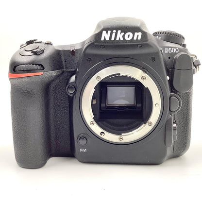 【全額返金保証】【最速発送】Nikon デジタル一眼 D500 ボディ ブラック 美品 動作確認済