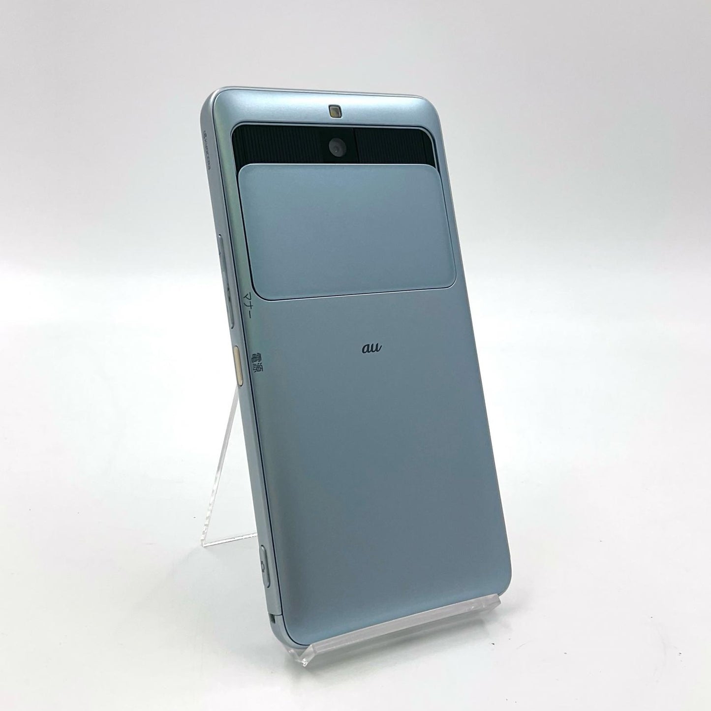 【全額返金保証】【最速発送】京セラ BASIO 3 32GB ブルー au KYV43 白ロム 動作確認済