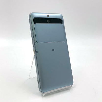 【全額返金保証】【最速発送】京セラ BASIO 3 32GB ブルー au KYV43 白ロム 動作確認済
