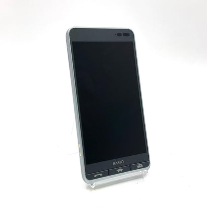【全額返金保証】【最速発送】京セラ BASIO 3 32GB ブルー au KYV43 白ロム 動作確認済