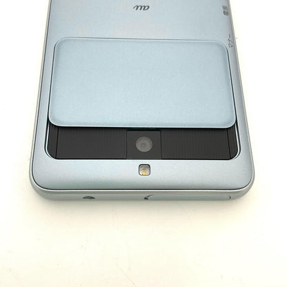 【全額返金保証】【最速発送】京セラ BASIO 3 32GB ブルー au KYV43 白ロム 動作確認済