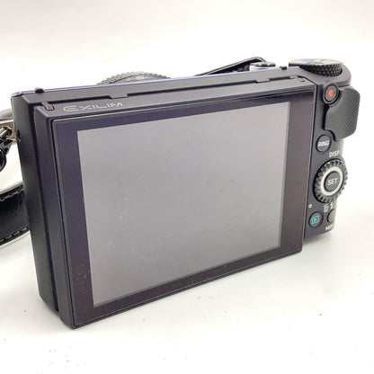 【全額返金保証】【最速発送】CASIO コンパクトデジタルカメラ HIGH SPEED EXILIM EX-10 超美品 動作確認済