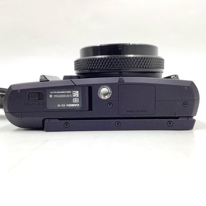 【全額返金保証】【最速発送】CASIO コンパクトデジタルカメラ HIGH SPEED EXILIM EX-10 超美品 動作確認済