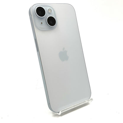【全額返金保証】【最速発送】Apple iPhone iPhone 15 128GB ブルー 楽天モバイル 白ロム 美品 動作確認済 89%