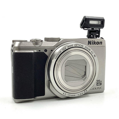 【全額返金保証】【最速発送】Nikon コンパクトデジタルカメラ COOLPIX A900 [シルバー] 美品 動作確認済