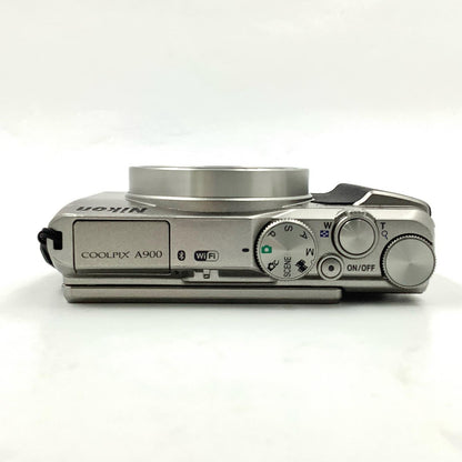【全額返金保証】【最速発送】Nikon コンパクトデジタルカメラ COOLPIX A900 [シルバー] 美品 動作確認済