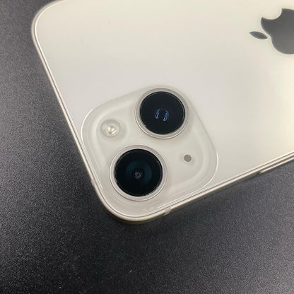 【全額返金保証】【最速発送】Apple iPhone iPhone 14 128GB スターライト au 美品 動作確認済 88%