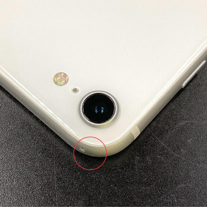 【全額返金保証】【最速発送】Apple iPhone iPhone SE（第2世代） 128GB スターライト docomo 白ロム 動作確認済 86%